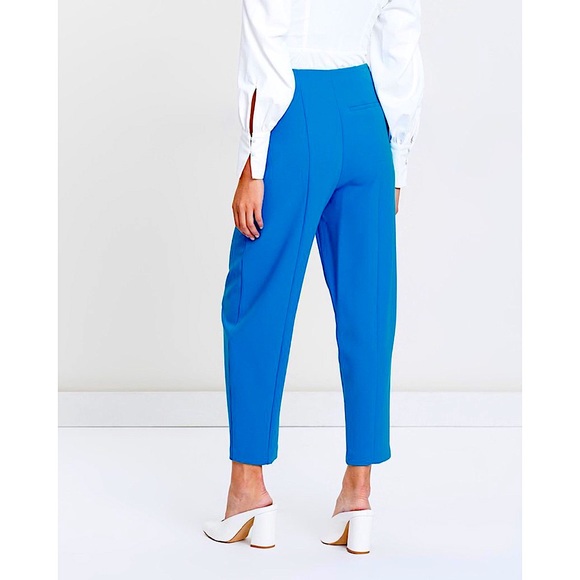 TOPSHOP Jodi belted peg trousers - Picture 4 of 10